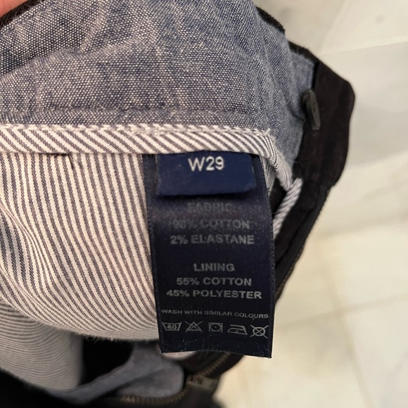 Men’s black chinos - Picture 4 of 4